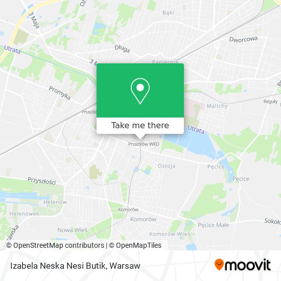 Izabela Neska Nesi Butik map