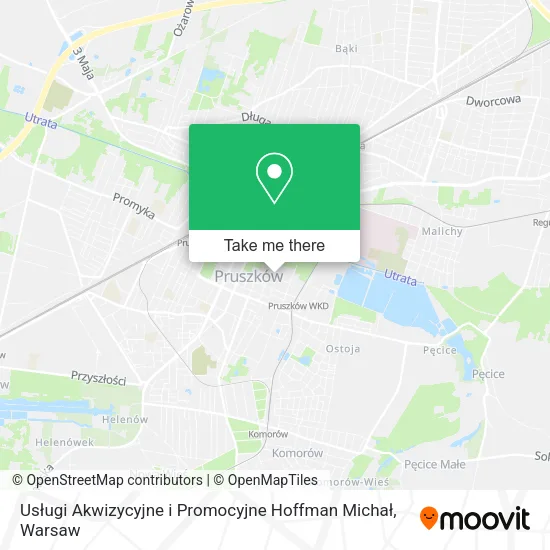 Usługi Akwizycyjne i Promocyjne Hoffman Michał map