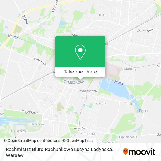 Rachmistrz Biuro Rachunkowe Lucyna Ładyńska map