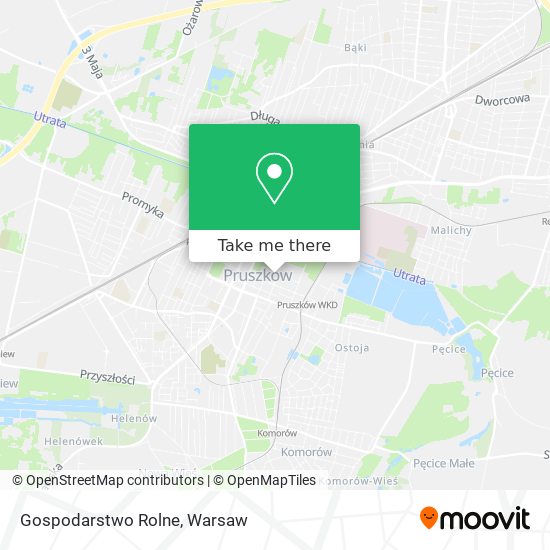 Gospodarstwo Rolne map