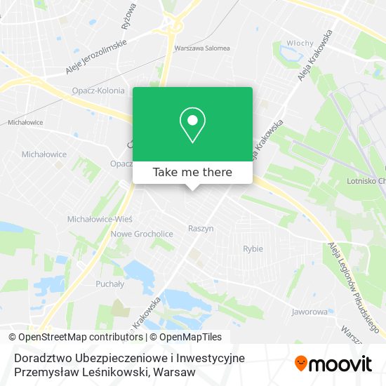 Doradztwo Ubezpieczeniowe i Inwestycyjne Przemysław Leśnikowski map