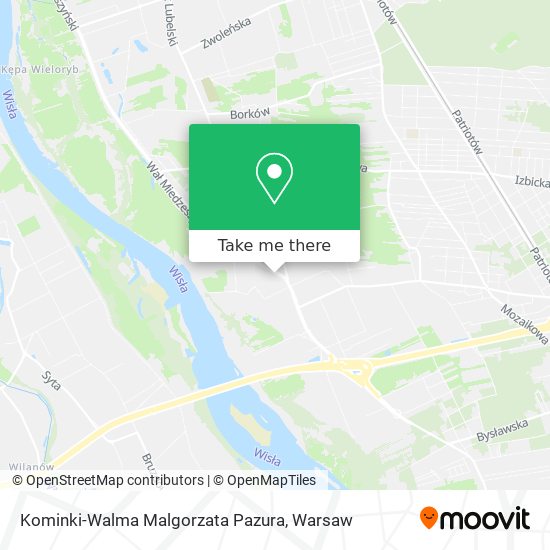 Kominki-Walma Malgorzata Pazura map