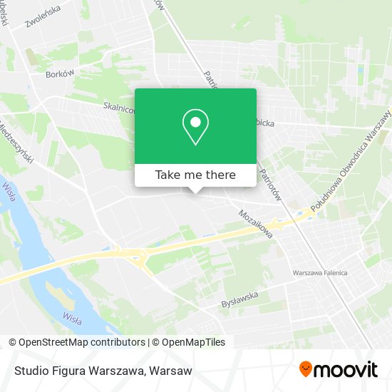 Studio Figura Warszawa map