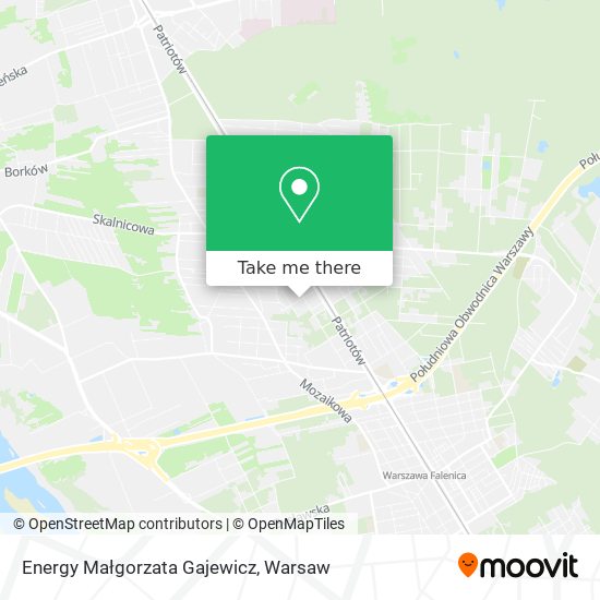 Energy Małgorzata Gajewicz map