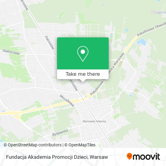 Fundacja Akademia Promocji Dzieci map