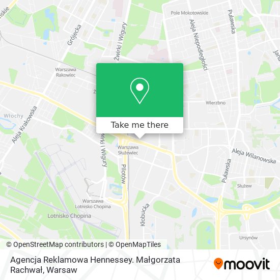 Agencja Reklamowa Hennessey. Małgorzata Rachwał map