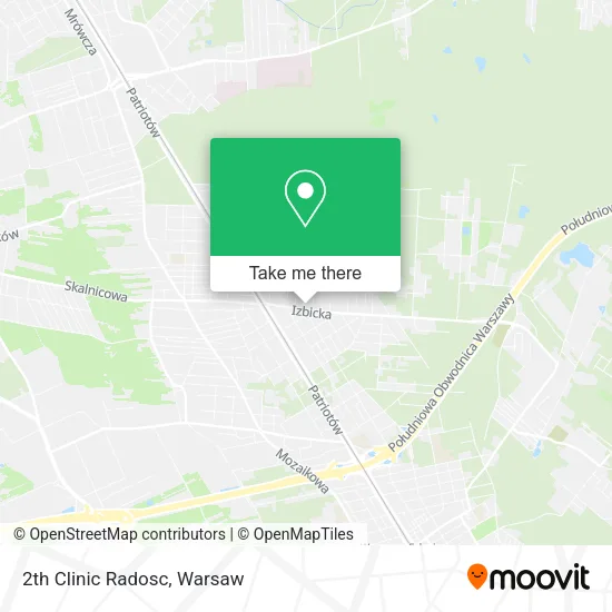 Карта 2th Clinic Radosc