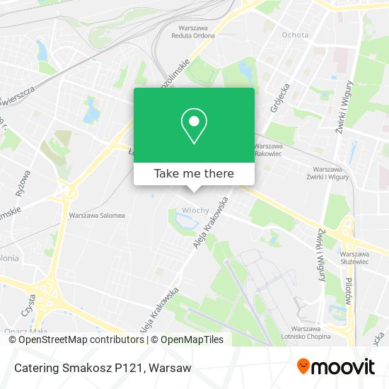 Catering Smakosz P121 map