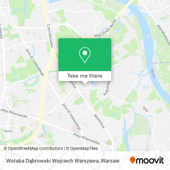 Wotaba Dąbrowski Wojciech Warszawa map