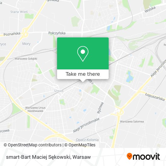 smart-Bart Maciej Sękowski map