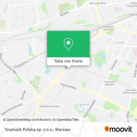 Карта Scamark Polska sp. z o.o.