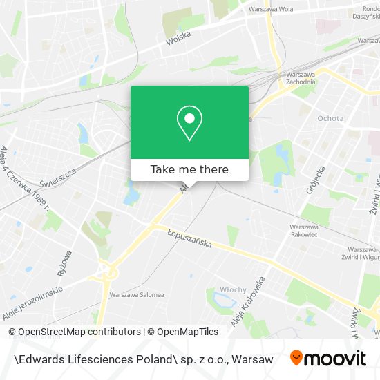 \Edwards Lifesciences Poland\ sp. z o.o. map