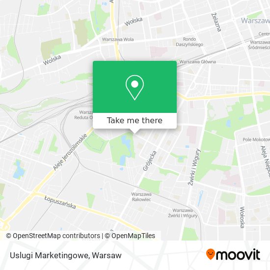 Uslugi Marketingowe map