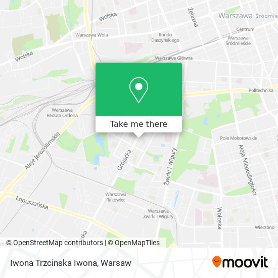 Iwona Trzcinska Iwona map