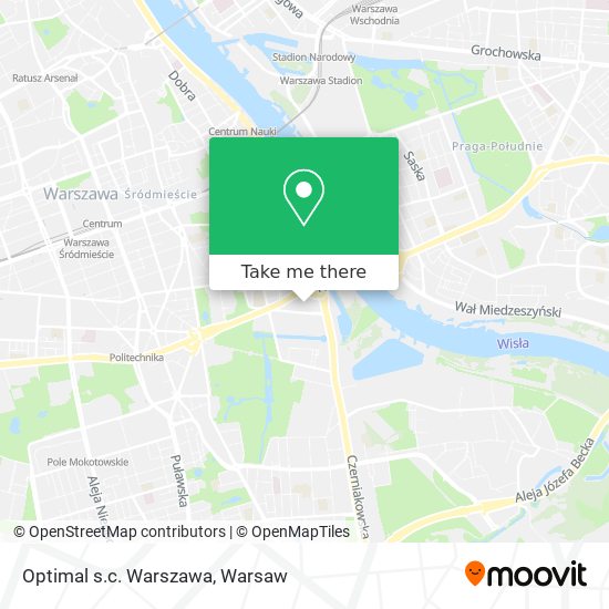 Карта Optimal s.c. Warszawa