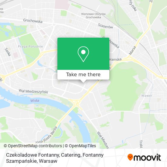 Czekoladowe Fontanny, Catering, Fontanny Szampańskie map