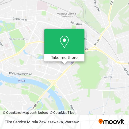 Film Service Mirela Zawiszewska map