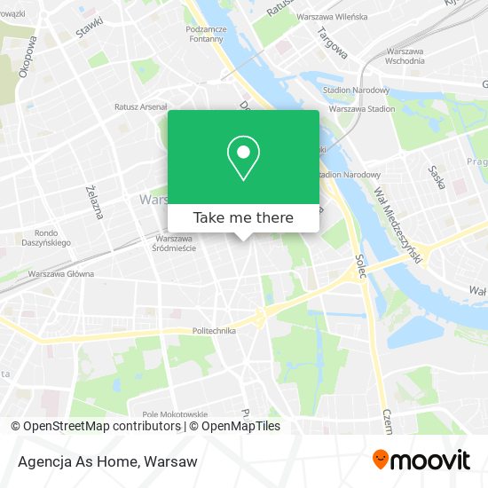 Agencja As Home map