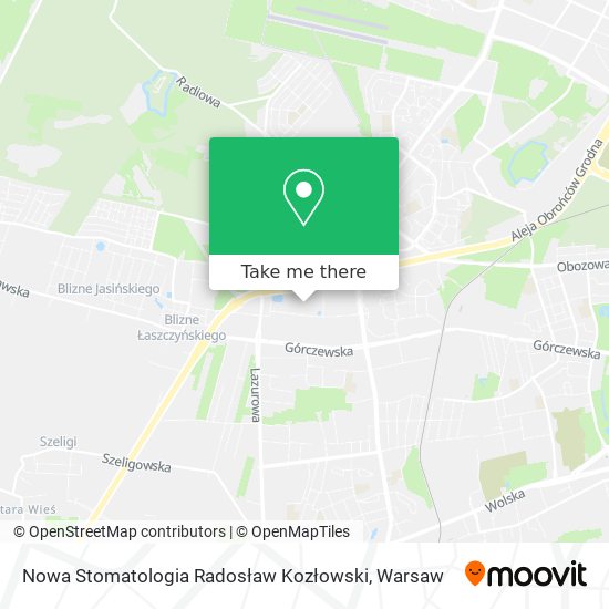 Nowa Stomatologia Radosław Kozłowski map