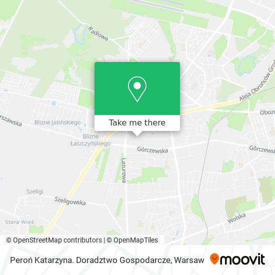 Peroń Katarzyna. Doradztwo Gospodarcze map