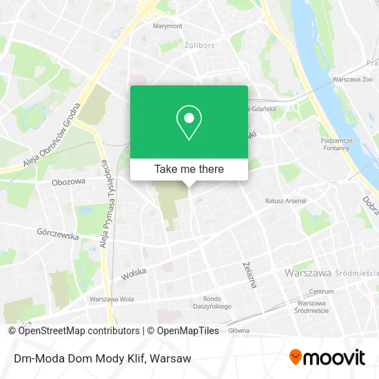 Карта Dm-Moda Dom Mody Klif