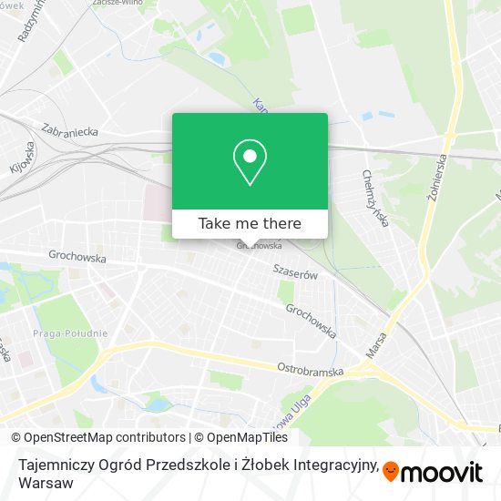 Tajemniczy Ogród Przedszkole i Żłobek Integracyjny map