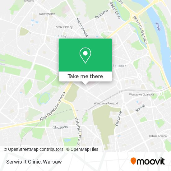 Serwis It Clinic map