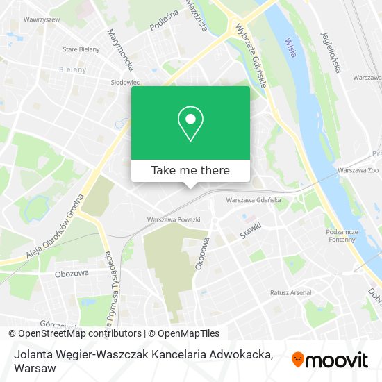 Jolanta Węgier-Waszczak Kancelaria Adwokacka map