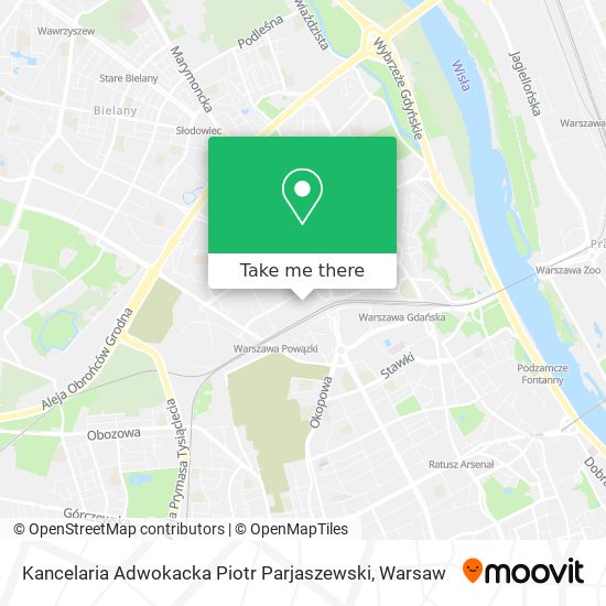 Kancelaria Adwokacka Piotr Parjaszewski map