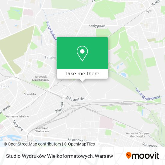 Карта Studio Wydruków Wielkoformatowych