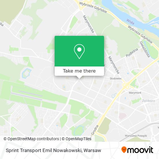 Sprint Transport Emil Nowakowski map