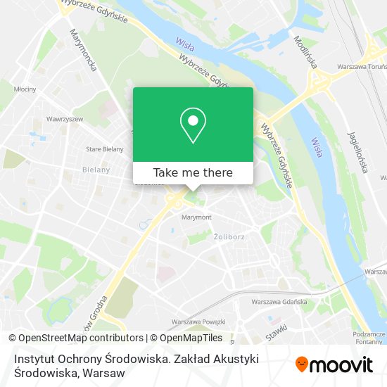 Instytut Ochrony Środowiska. Zakład Akustyki Środowiska map