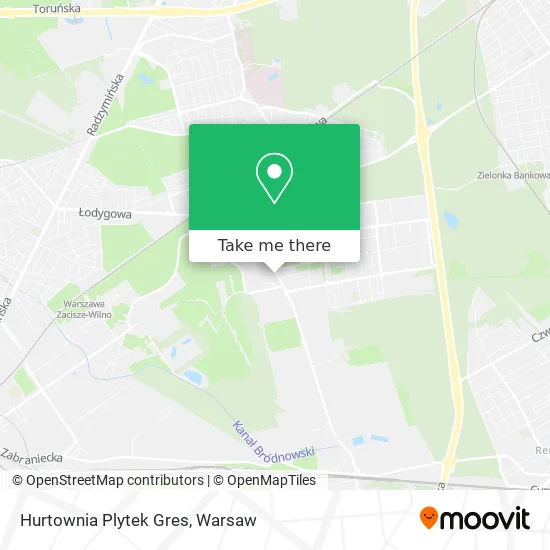 Карта Hurtownia Plytek Gres