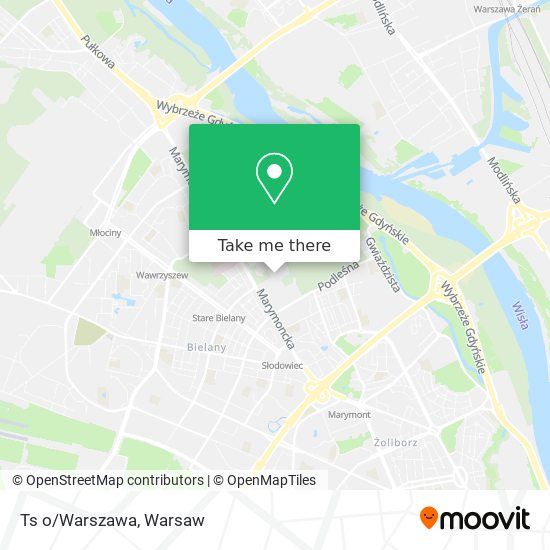 Карта Ts o/Warszawa