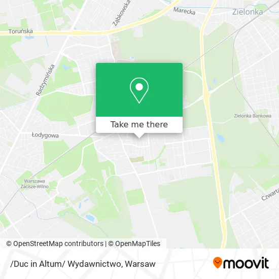 Карта /Duc in Altum/ Wydawnictwo