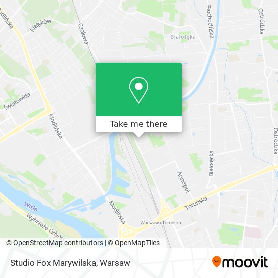 Studio Fox Marywilska map