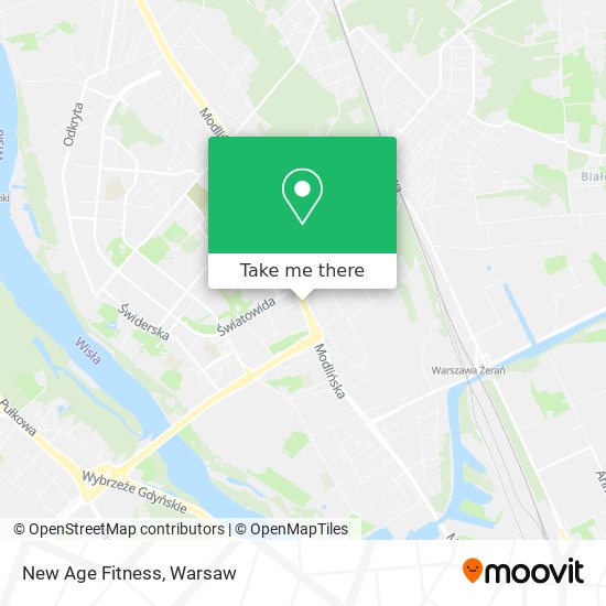 New Age Fitness map