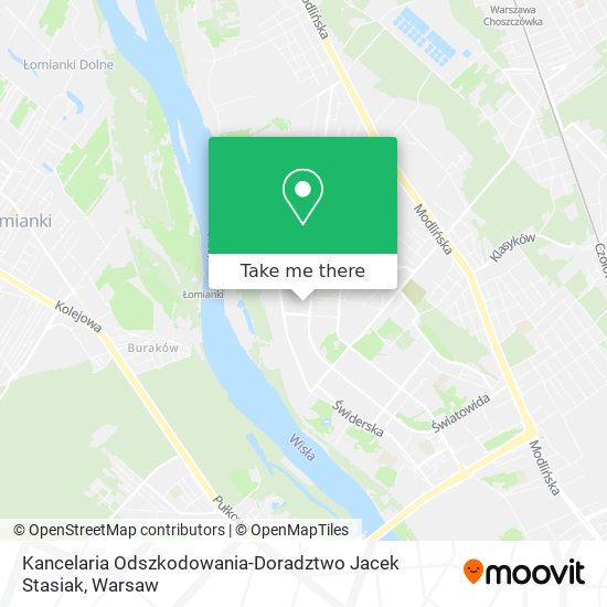 Kancelaria Odszkodowania-Doradztwo Jacek Stasiak map