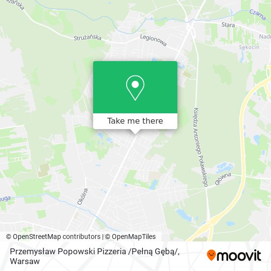 Przemysław Popowski Pizzeria /Pełną Gębą/ map