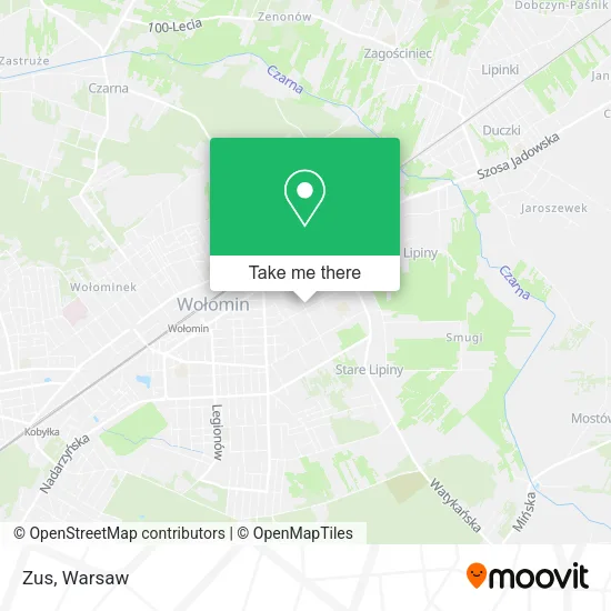 Карта Zus