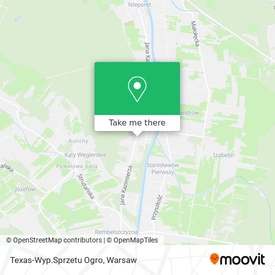 Texas-Wyp.Sprzetu Ogro map