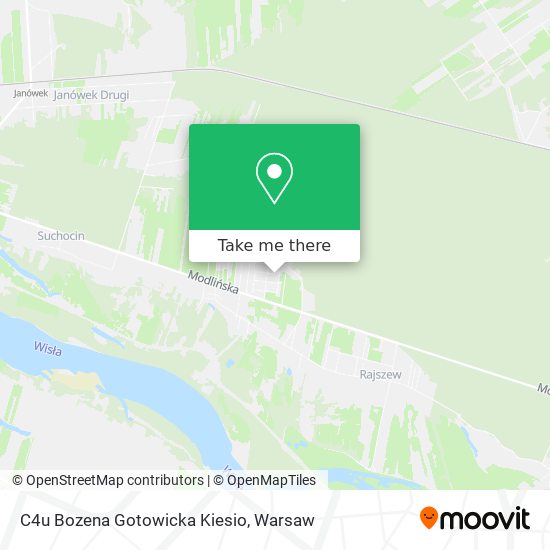 C4u Bozena Gotowicka Kiesio map