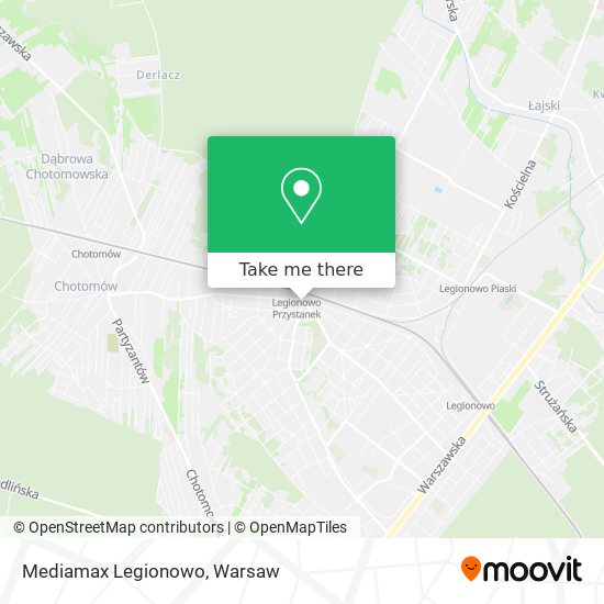 Mediamax Legionowo map