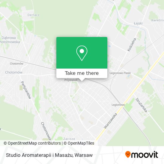 Studio Aromaterapii i Masażu map