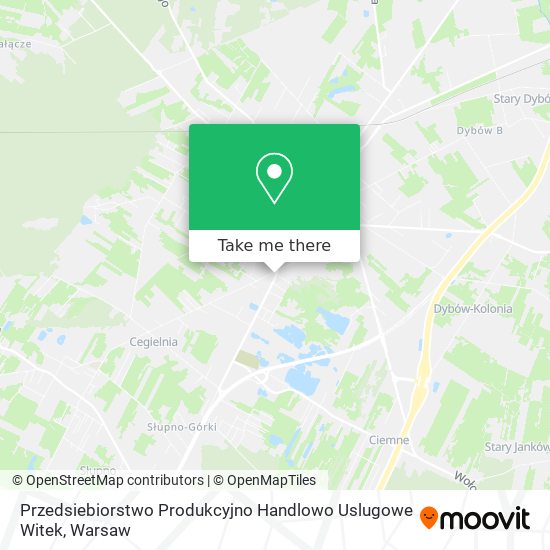 Przedsiebiorstwo Produkcyjno Handlowo Uslugowe Witek map