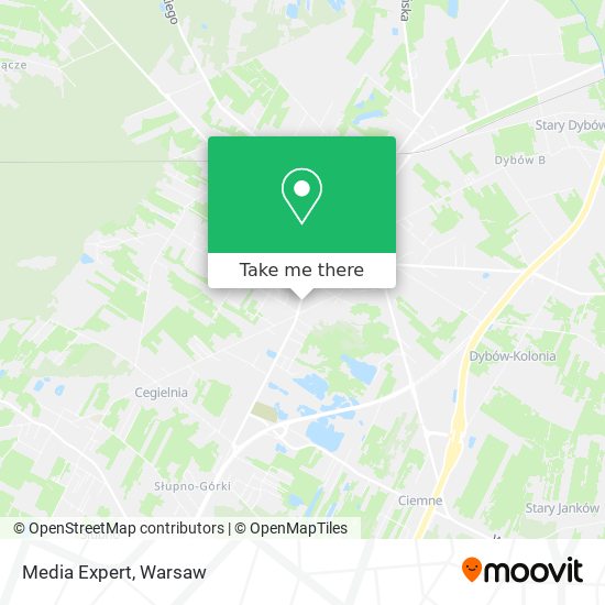 Media Expert map