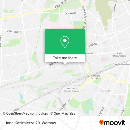 Jana Kazimierza 29 map