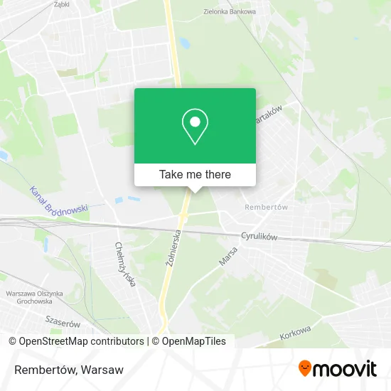 Rembertów map