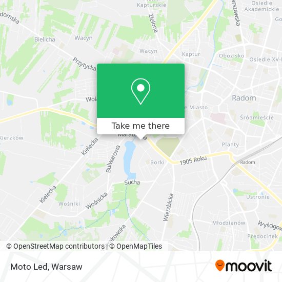 Moto Led map