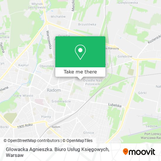 Głowacka Agnieszka. Biuro Usług Księgowych map